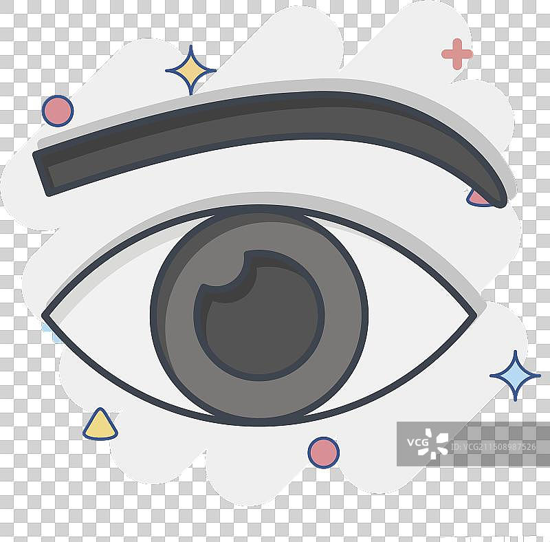 化妆品睫毛图标图片素材