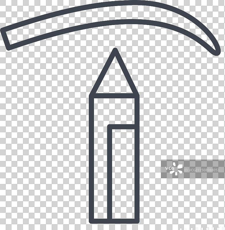 化妆品符号相关眉笔图标图片素材