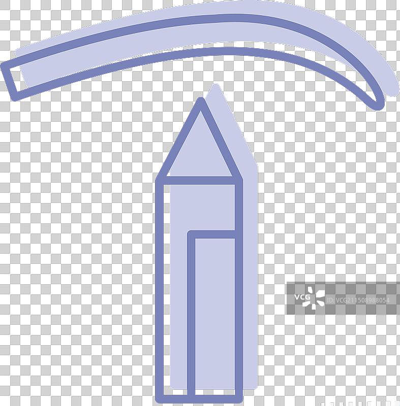 化妆品符号相关眉笔图标图片素材