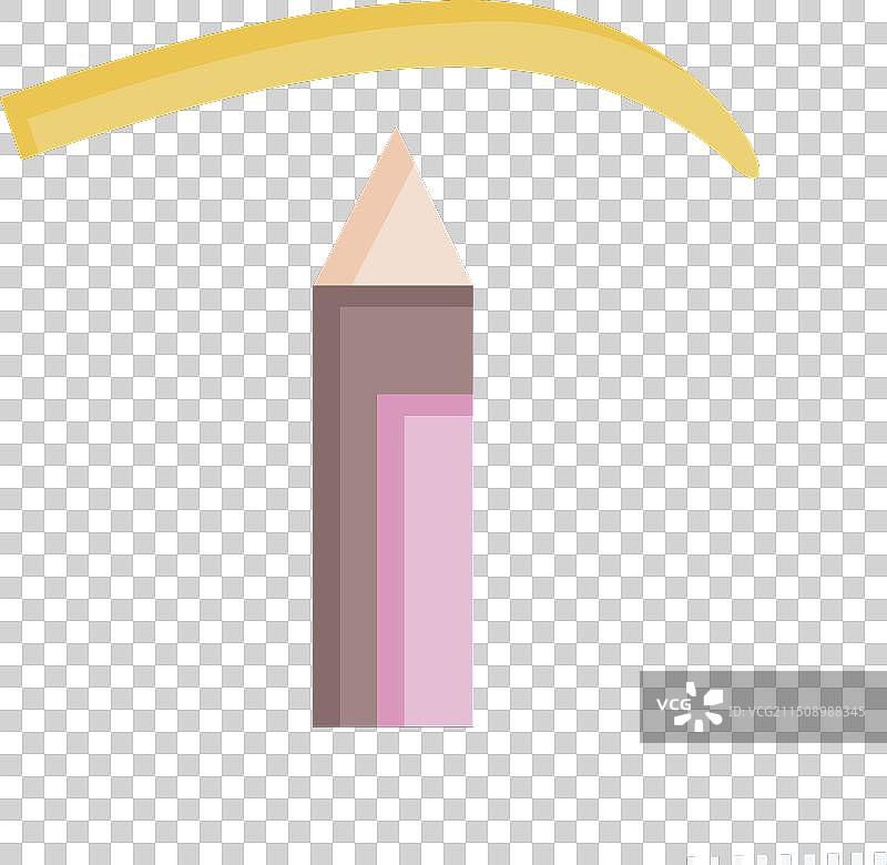 化妆品符号相关眉笔图标图片素材