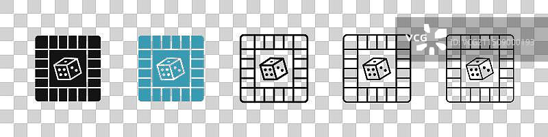 游戏棋盘图标图片素材