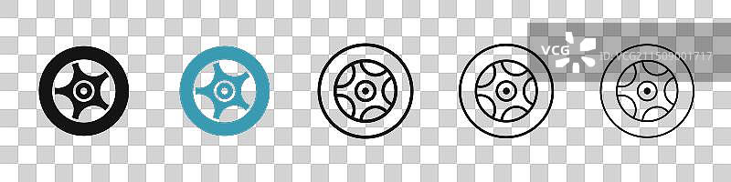 轮胎图标图片素材