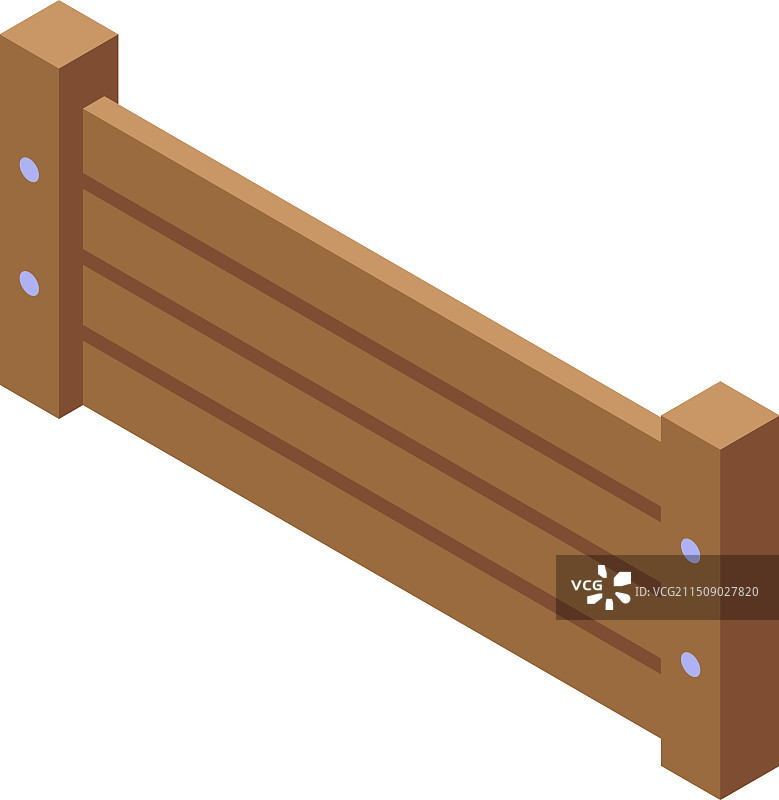 保护财产边界的木栅栏图片素材