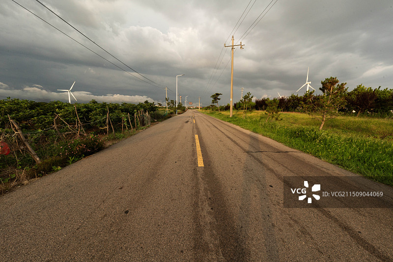 乡村小路图片素材