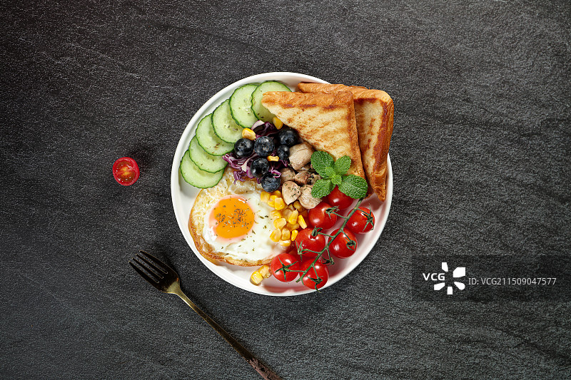 轻食沙拉 营养餐 低脂代餐图片素材