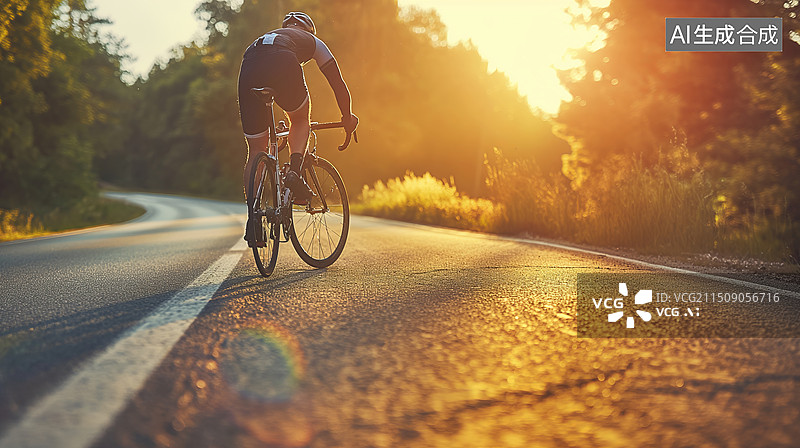 【AI数字艺术】体育运动自行车比赛图片素材