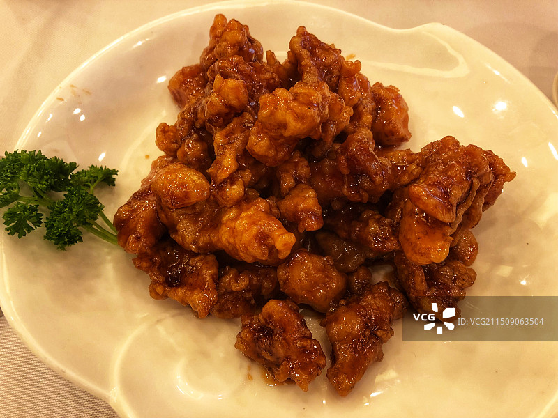 传统闽菜荔枝肉图片素材