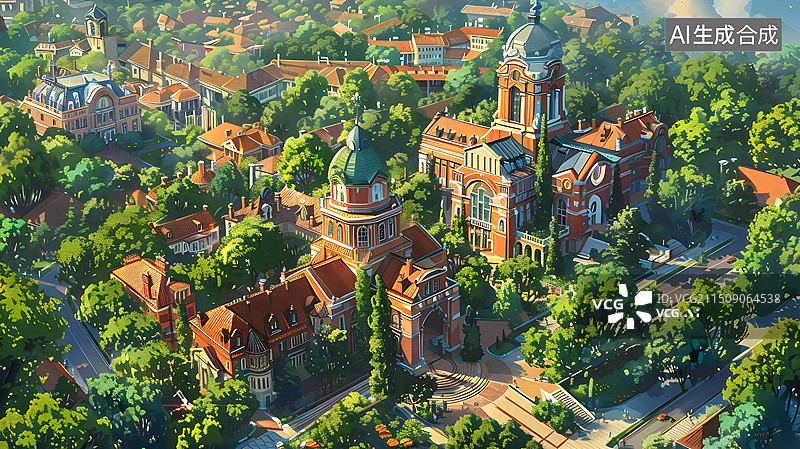 【AI数字艺术】艺术浪漫之都巴黎风光图片素材