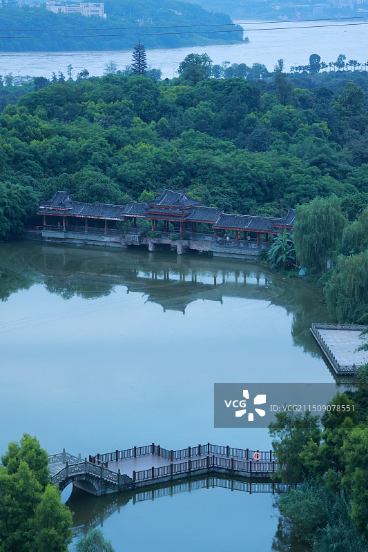 泸州张坝桂圆林公园图片素材