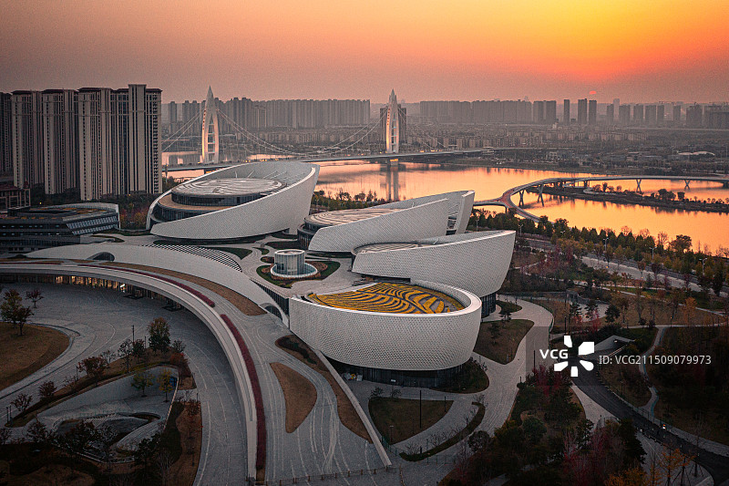 西安浐灞长安乐图片素材