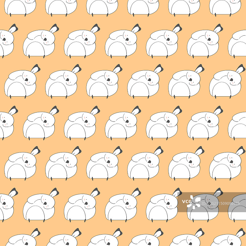 长尾山雀可爱歪头卡通形象图片素材