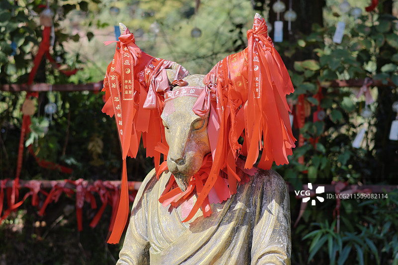 中国四川成都赵公山景色图片素材