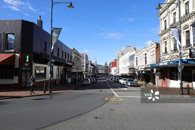 新西兰但尼丁街景图片素材