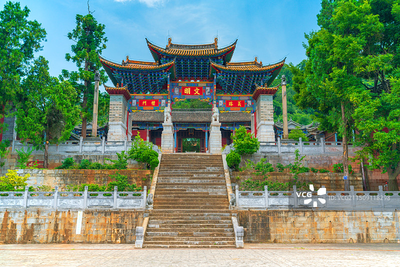 云南省玉溪市通海文庙图片素材