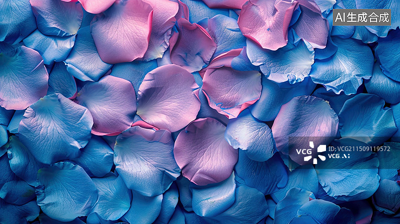 【AI数字艺术】玫瑰花瓣背景图案图片素材
