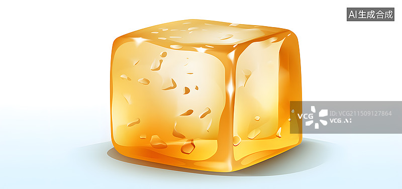 【AI数字艺术】冰块图片素材