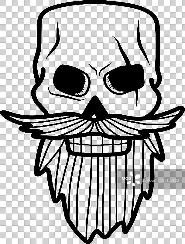 可怕的骷髅图片素材