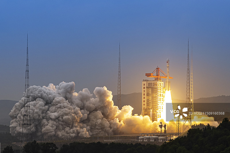 卫星发射图片素材