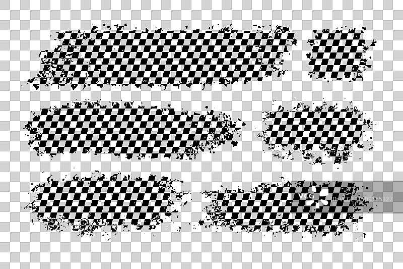 汽车拉力赛复古笔刷纹理设计图片素材