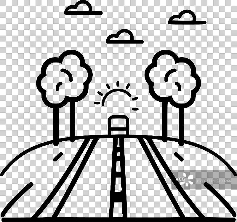 道路图标图片素材