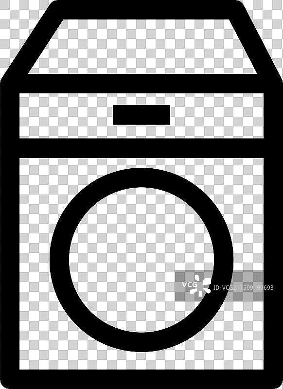 洗衣机图标家用电器图片素材