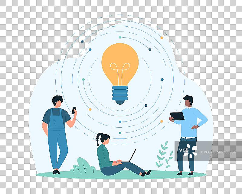 数字化商业策略创意图片素材