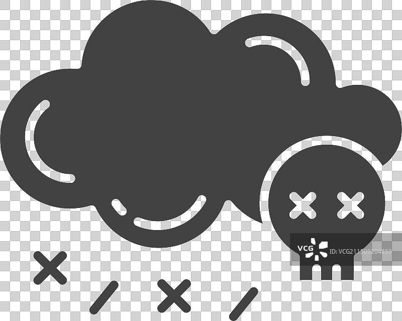 酸雨图标图片素材