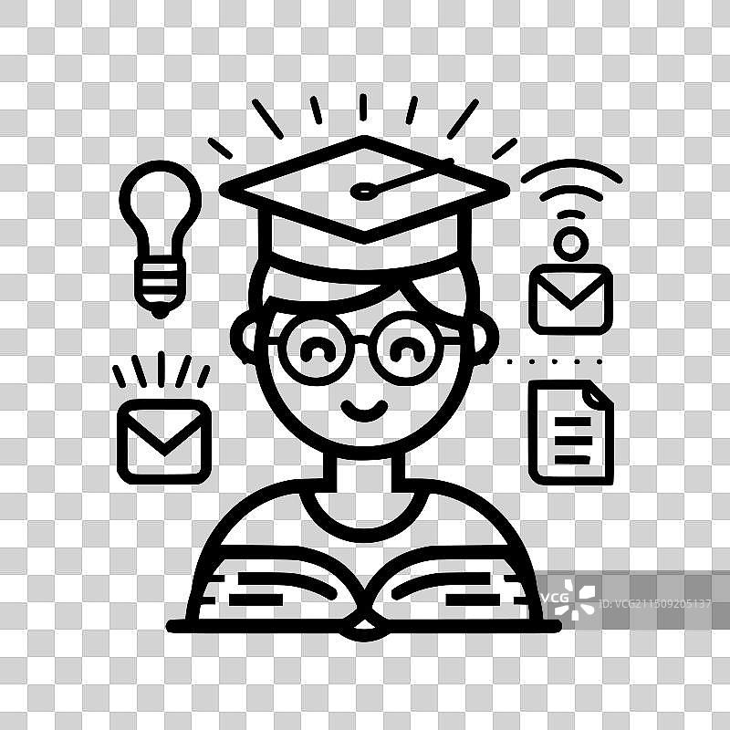 教育图标图片素材