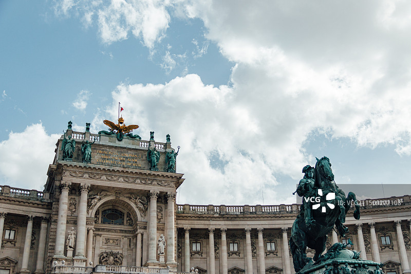 奥地利 维也纳 维也纳英雄广场图片素材