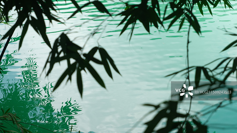 清远4A笔架山风景区青龙湖图片素材