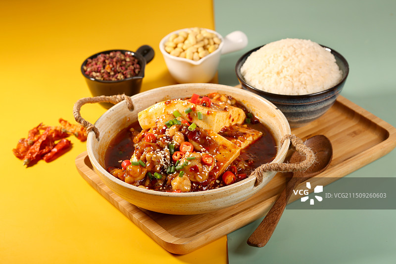 美食，四川豆花图片素材