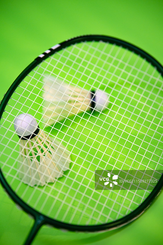 羽毛球特写图片素材