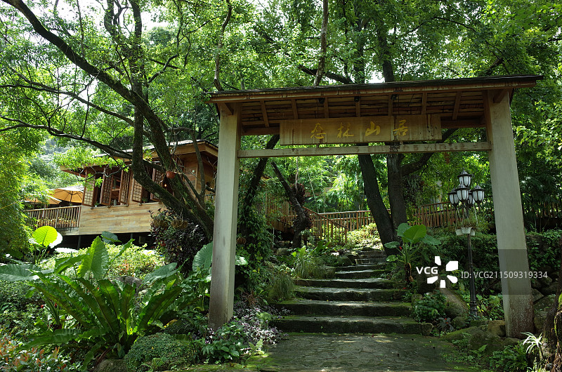 广州二龙山花园图片素材