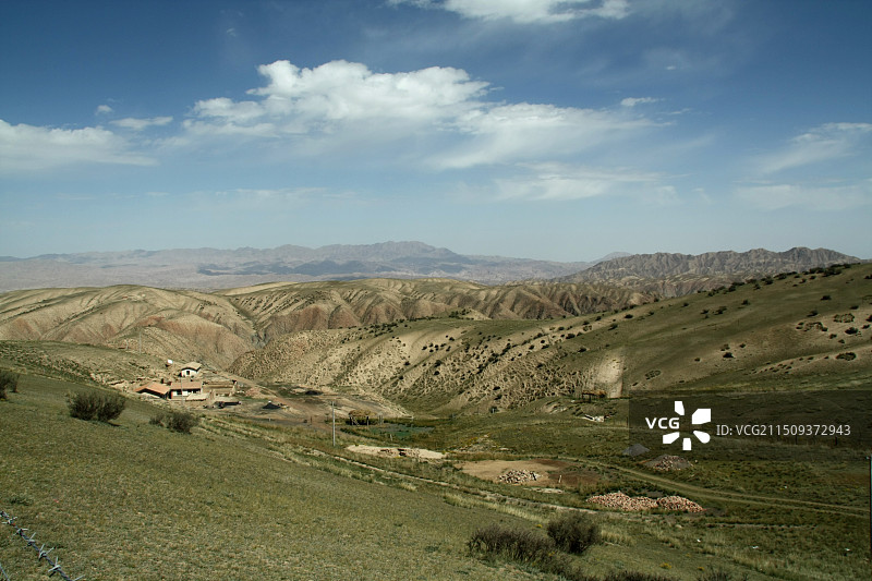 张掖中华裕固风情走廊旅游景区图片素材