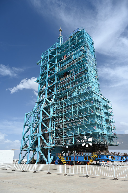 酒泉卫星发射中心图片素材