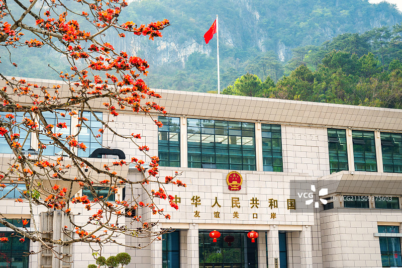 崇左市凭祥市友谊关景区图片素材