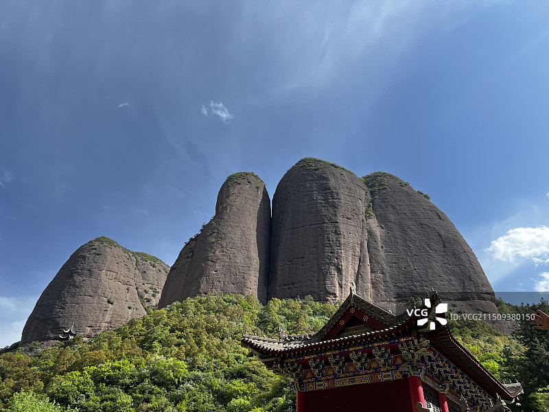 天水武山水帘洞景区图片素材