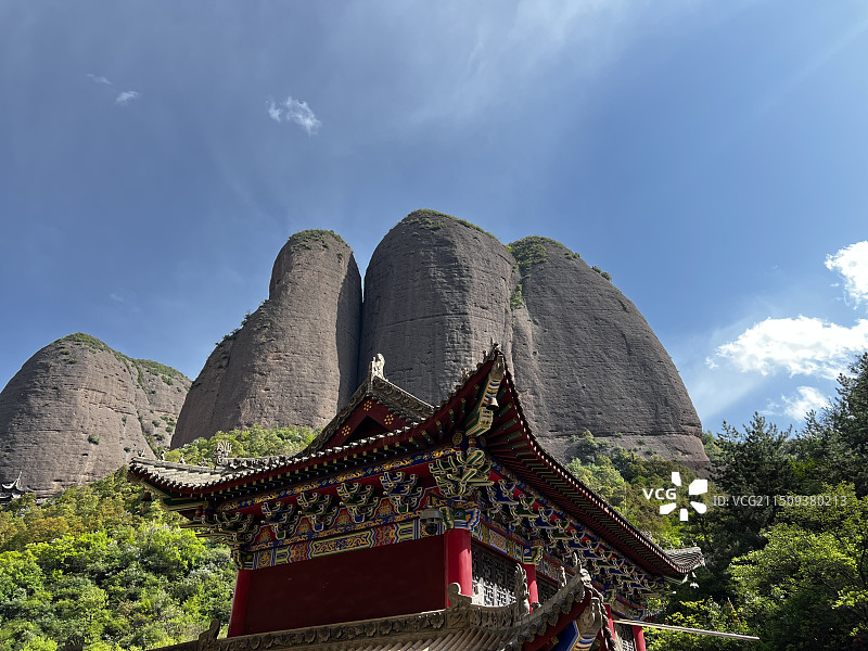 天水武山水帘洞景区图片素材
