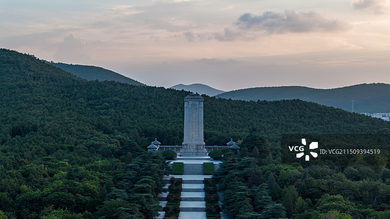 徐州淮海战役纪念馆，淮海战役烈士纪念塔红色文化图片素材