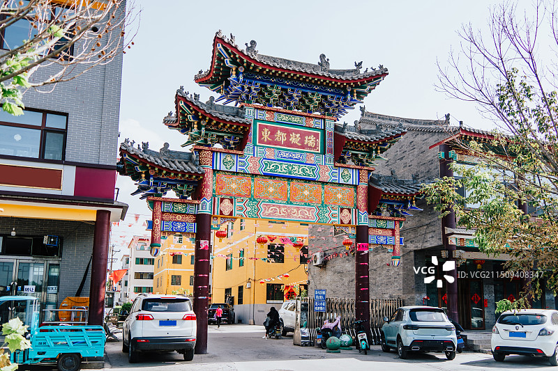 晋中太谷古城图片素材