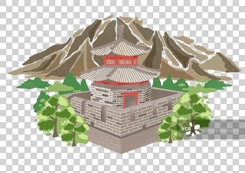 张家口鸡鸣驿图片素材