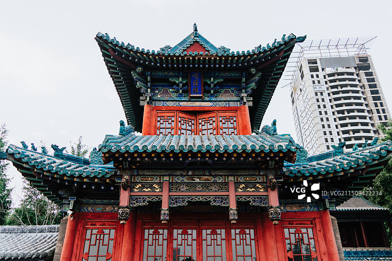 太原唱经楼图片素材