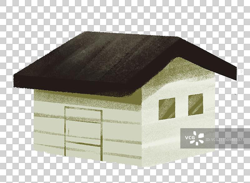 户外的小木屋图片素材