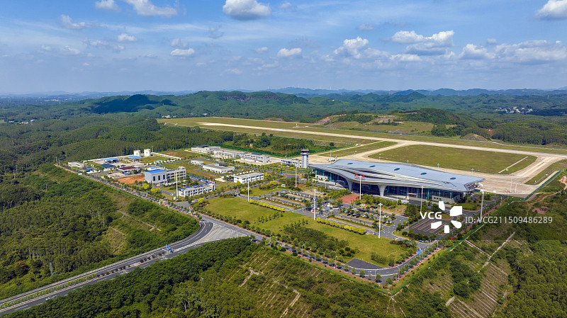 玉林飞机场图片素材