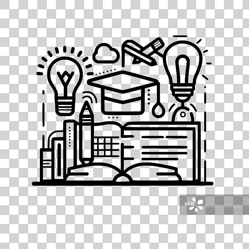 教育图标图片素材