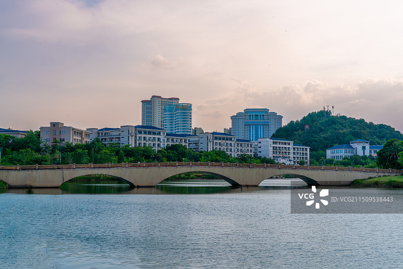 梧州市玫瑰湖公园图片素材