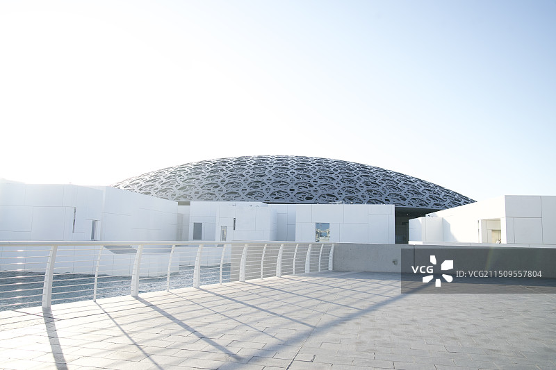 阿联酋海上卢浮宫图片素材