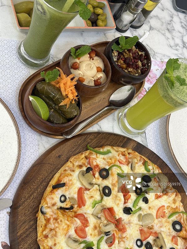 阿联酋迪拜街拍图片素材