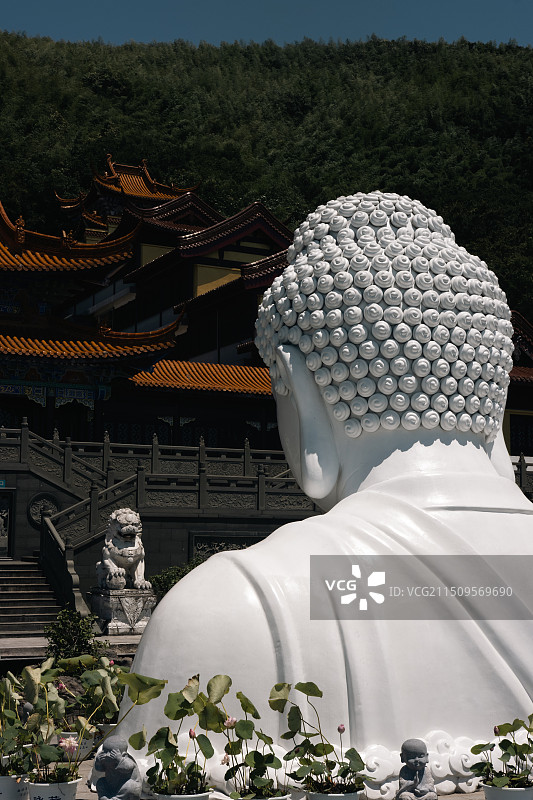 东庐山观音寺菩萨像图片素材