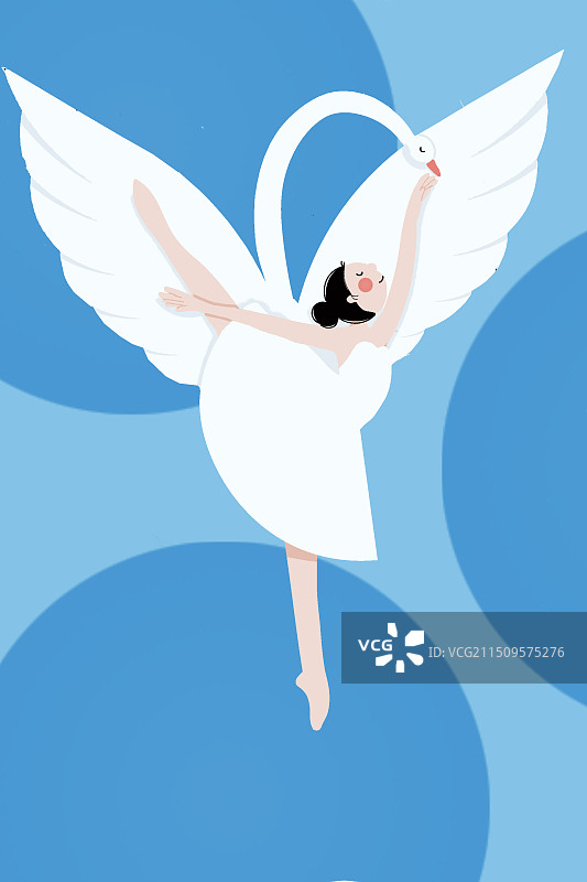 芭蕾女孩图片素材